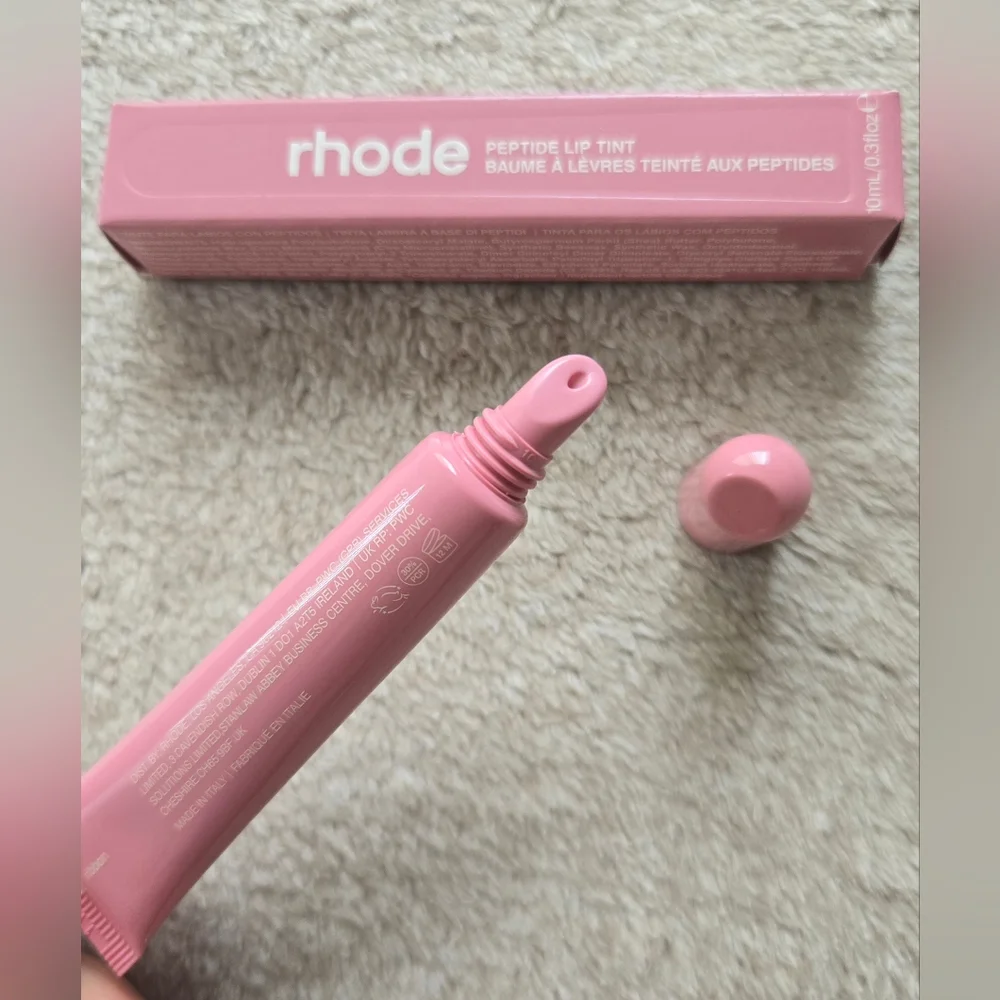 NIB - RHODE Peptide Lip Tint Nourishing Glaze Set in Toast, Ribbon, PBJ